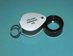 Folding Magnifier-Aluminum Case