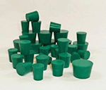 Neoprene Stoppers - Solid - #10 1/2