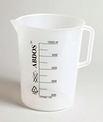 Beakers With Handle - Printed Graduations - PP - 2000ml