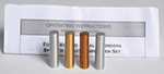 Equal Volume Metal Cylinders - Set of 4