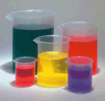 Plastic Beaker Set of 5