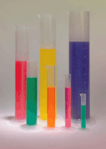 Plastic Graduated Cylinder Set