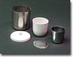Crucibles, Stainless Steel (100ml)