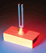 F - 341.3 Hz Resonance box and Tuning Fork