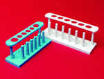 Plastic Test Tube Rack for 6 Tubes Requires Assembly